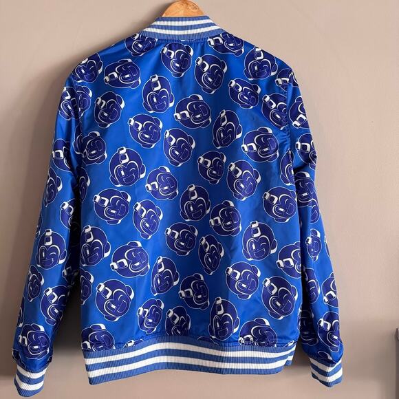 Megaman Capcom Reversible Bomber Lightweight Jacket Size Small - Picture 2 of 12